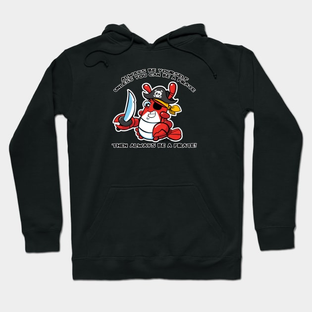 Lil Lob Salty Pete the Pirate Hoodie by wickeddecent